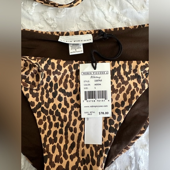 Robin Piccone Whitney tank & matching bottoms in Mocha - Picture 5 of 7